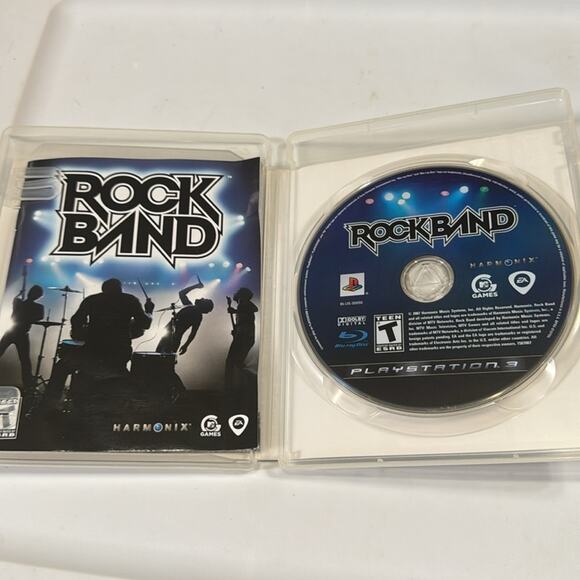 PlayStation 3 Rock Band & Rock Band 2 & The Beatles PS3 Games w/ Case and Insert - Picture 7 of 10